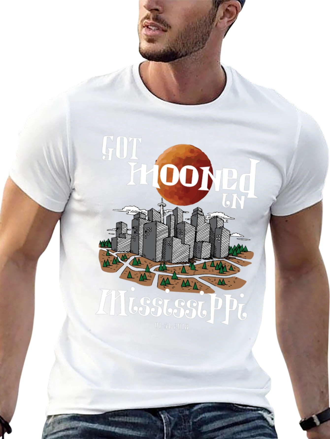 Got Mooned In Mississippi T-Shirt