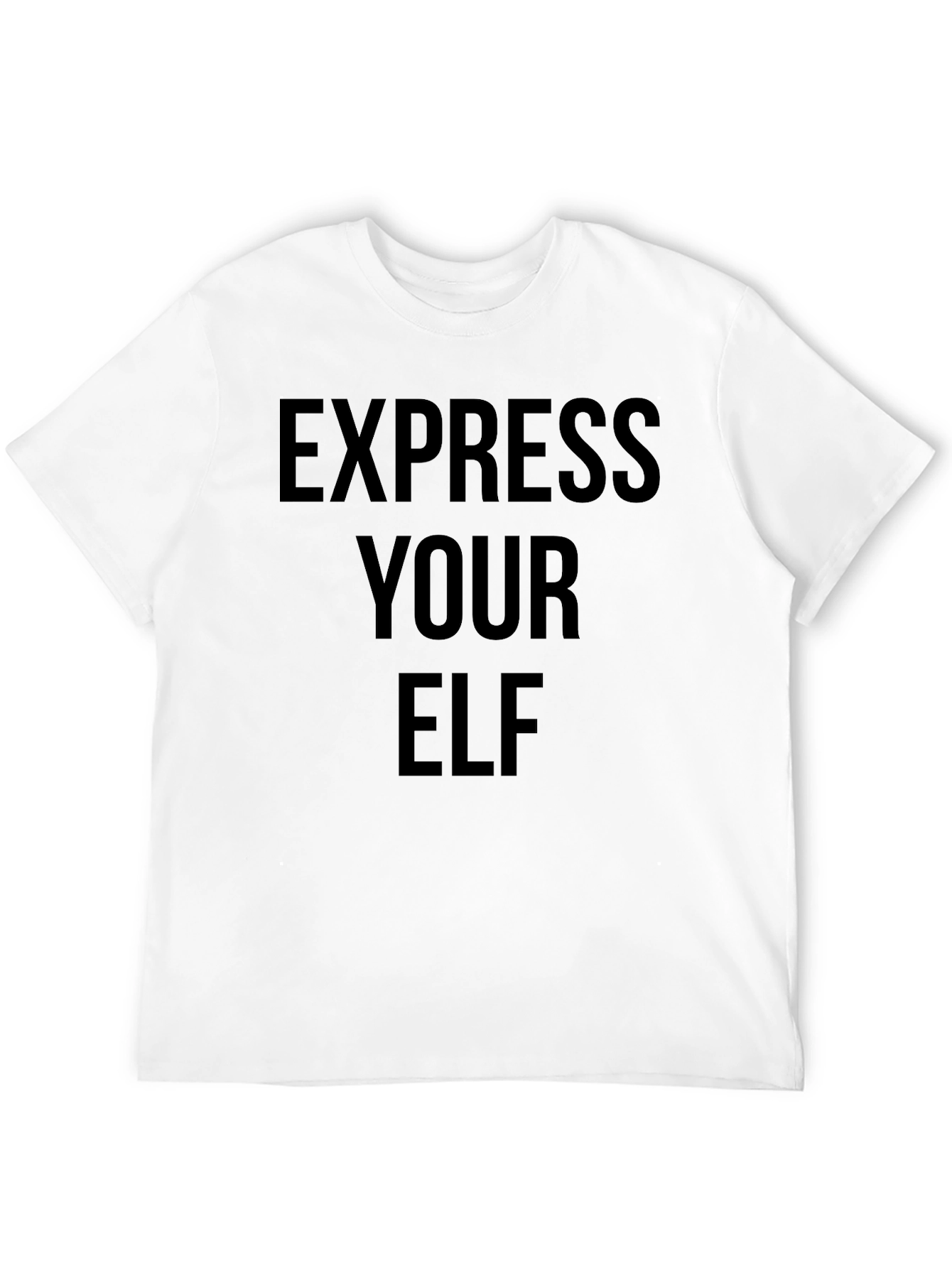 Express Your Elf Novelty Graphic Tee