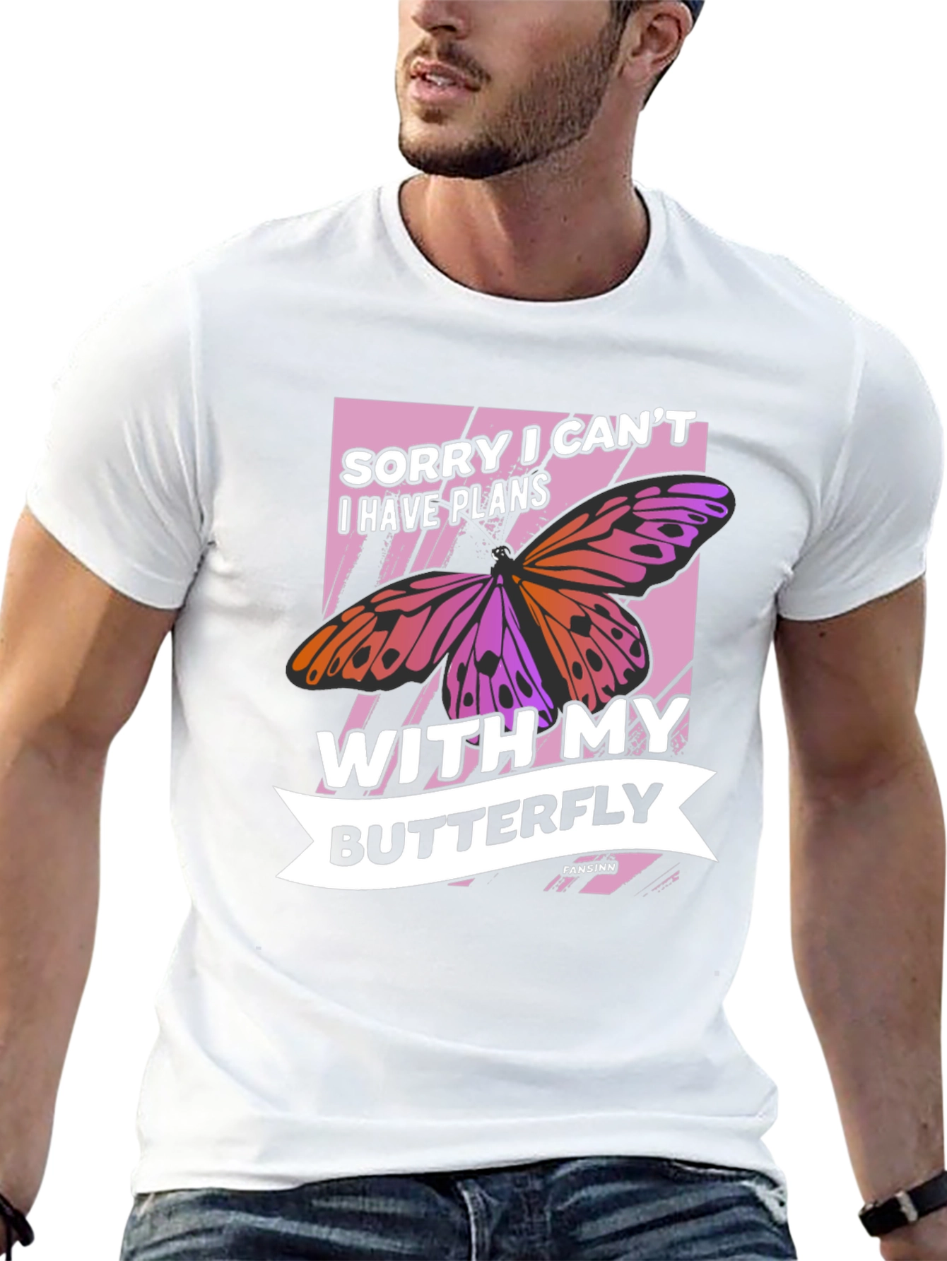 Butterfly Plans T-Shirt - Unique Graphic Tee