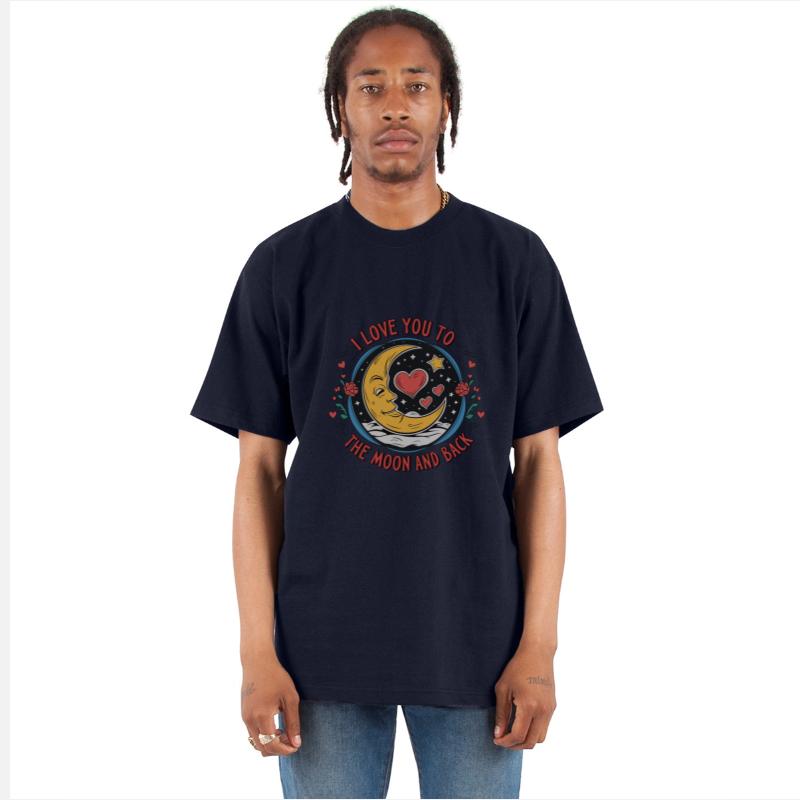 I love you to the moon and back Valentine's Day