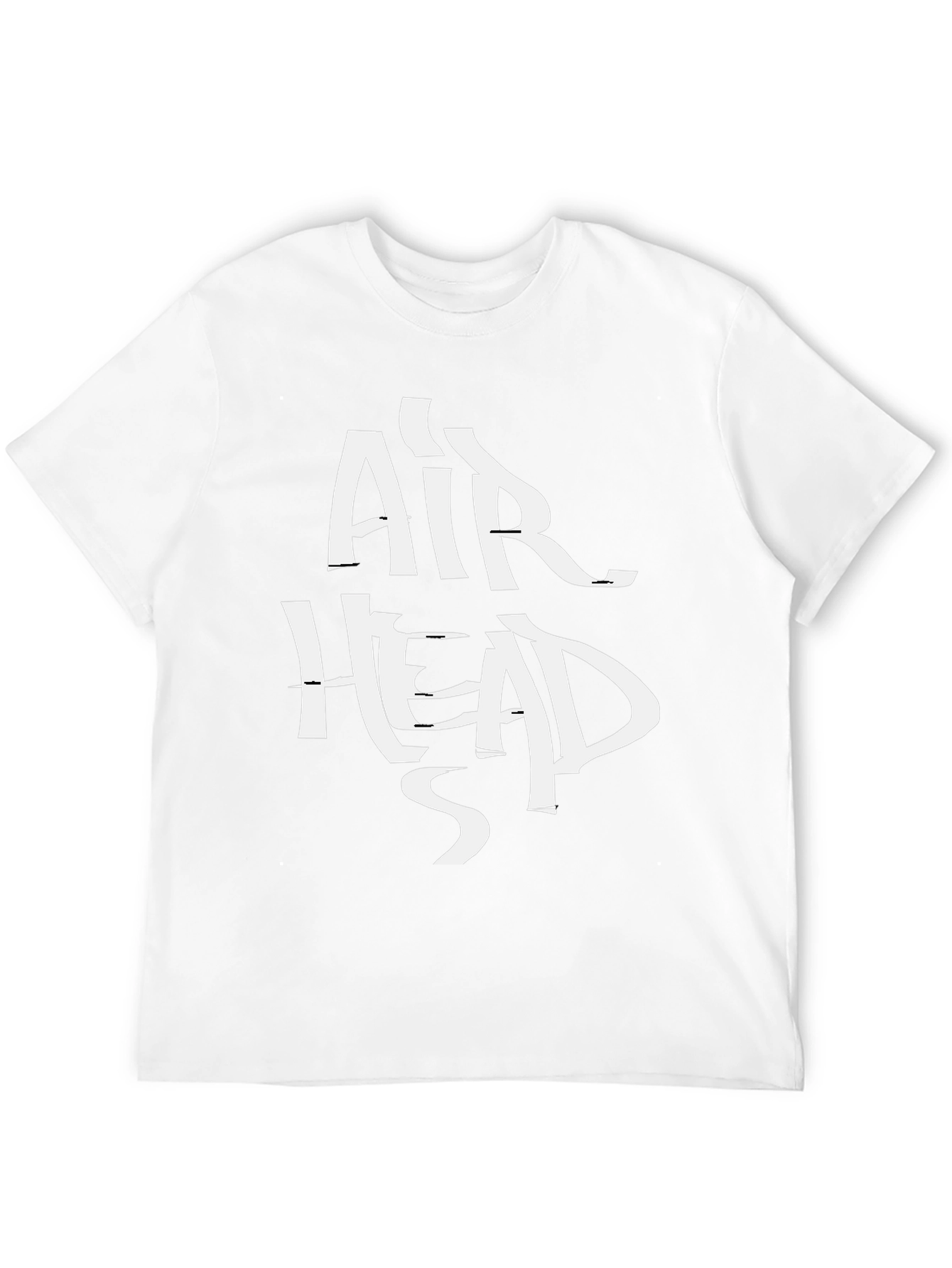 Air Heads Graphic Tee - Stylish Black Cotton T-Shirt