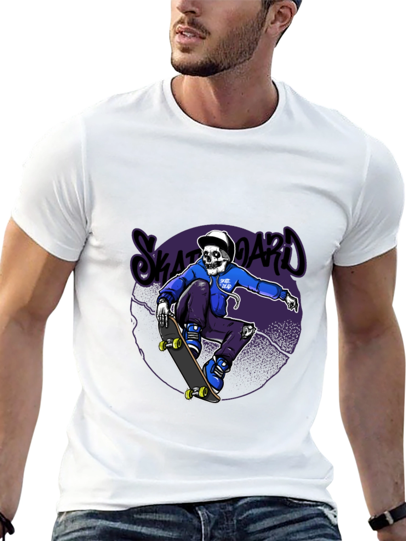 Skateboard Skeleton T-Shirt