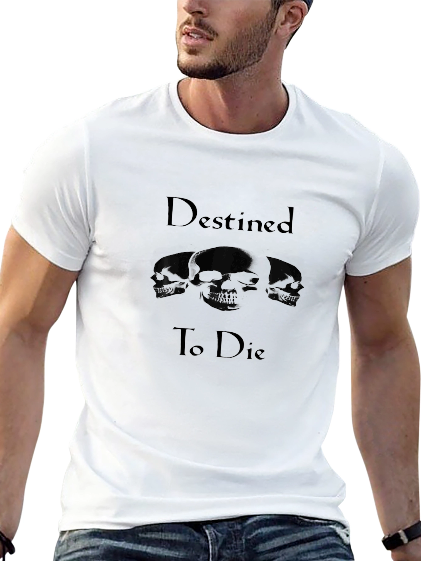 Destined To Die Skull Graphic Tee