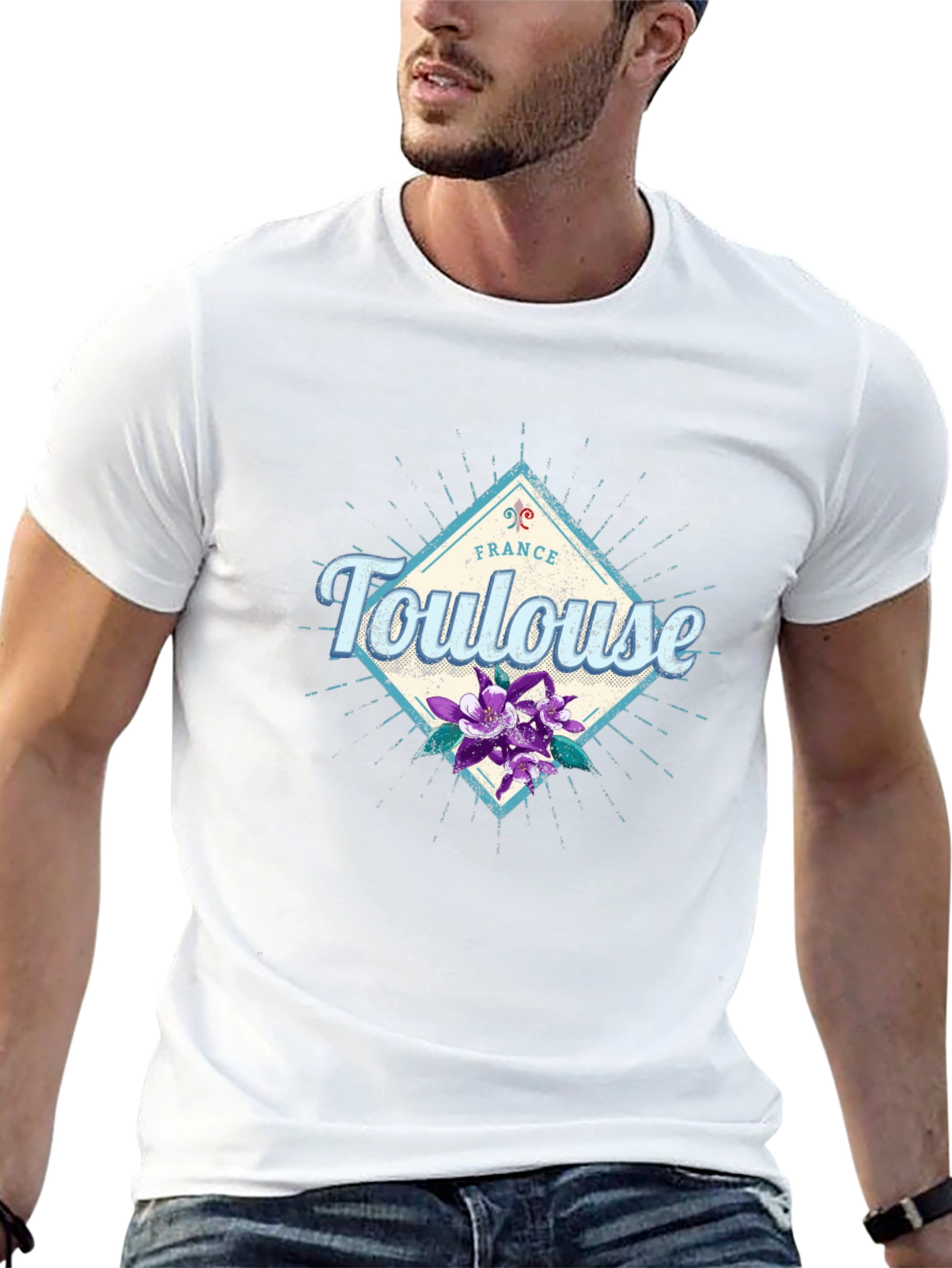 Toulouse France Graphic Tee