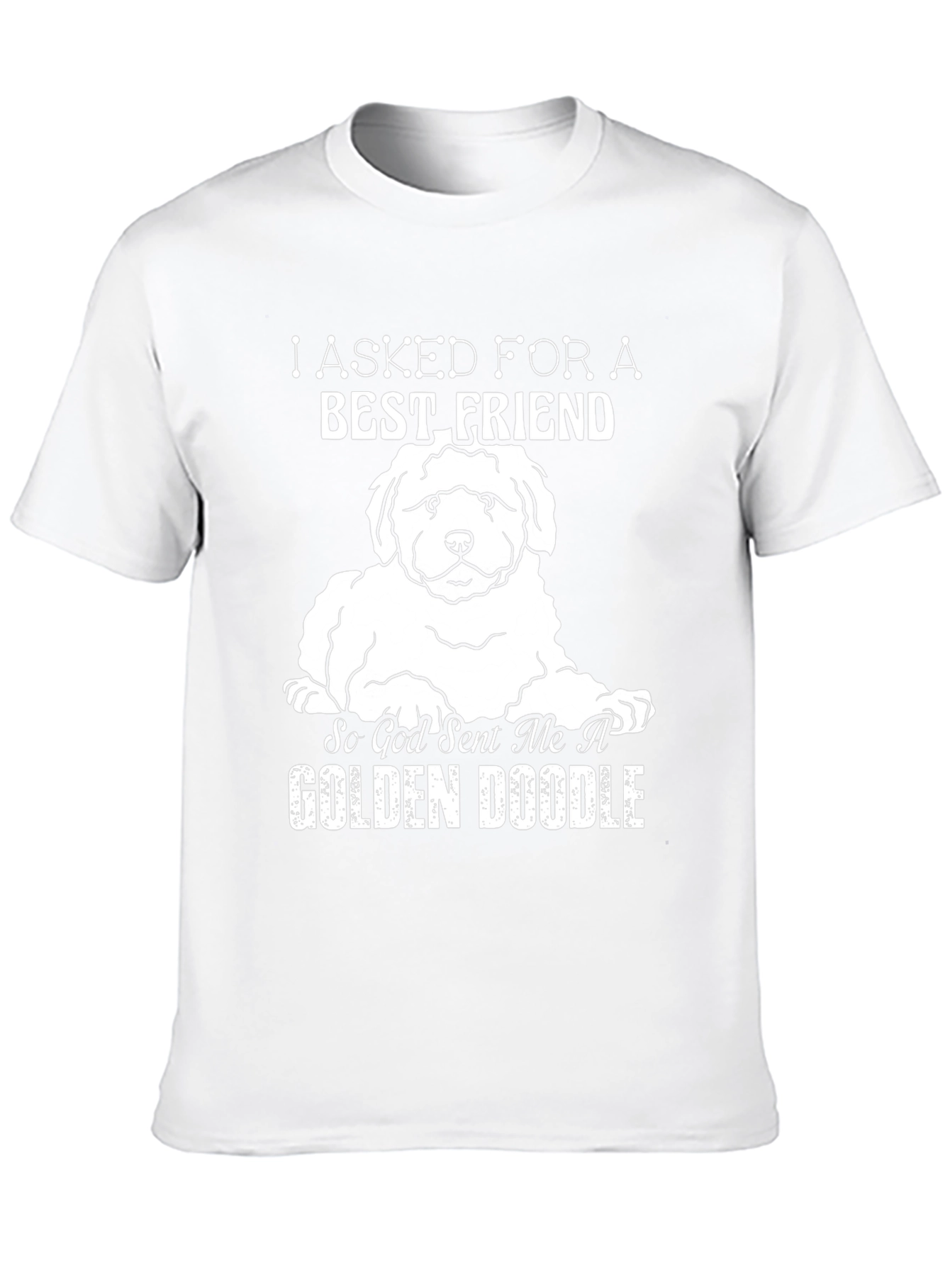 Golden Doodle Best Friend T-Shirt – Cute Dog Lover Tee
