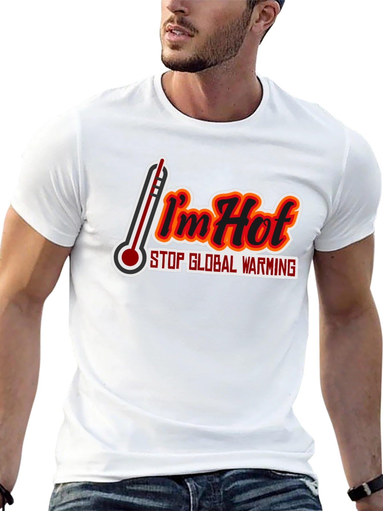 Im Hot Stop Global Warming Graphic Tee