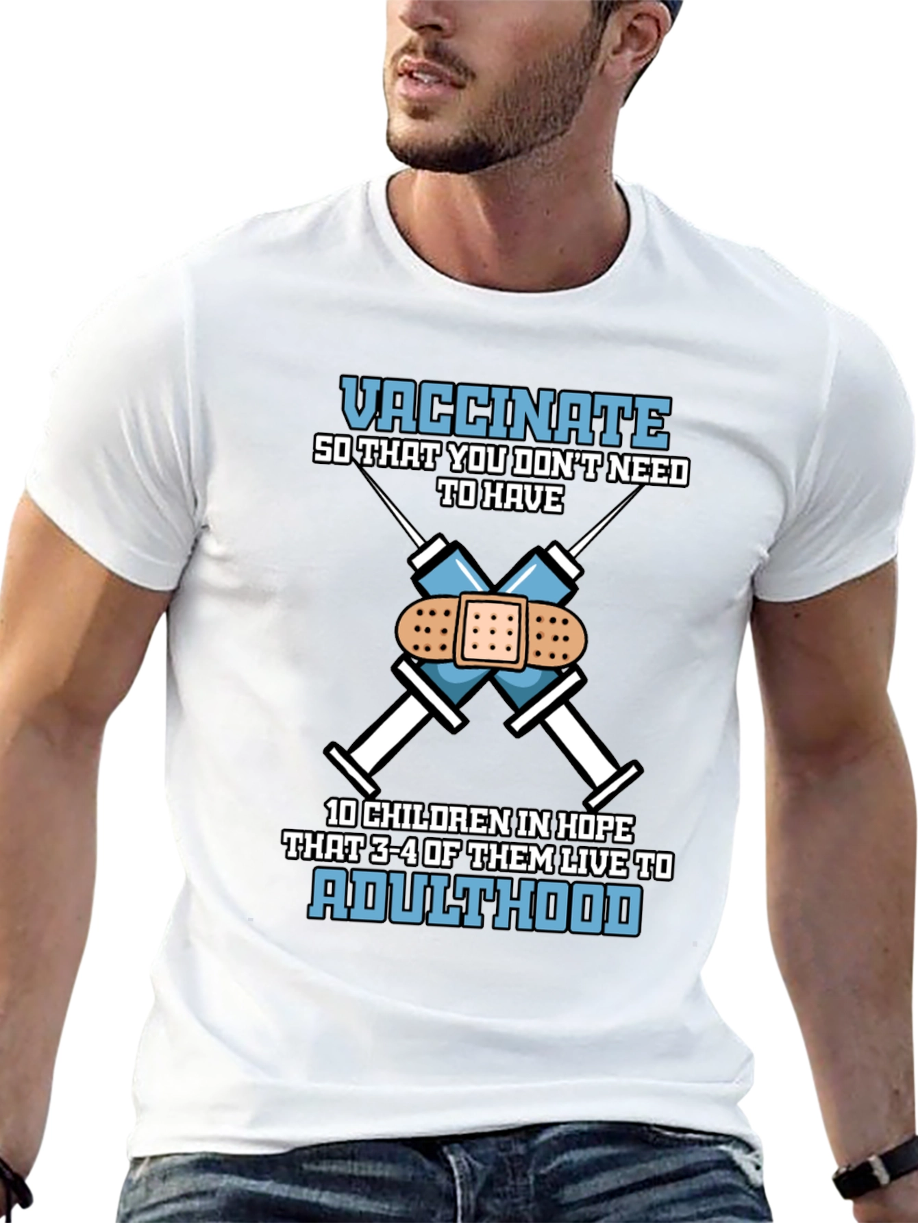 Vaccinate T-Shirt: Protect Future Generations