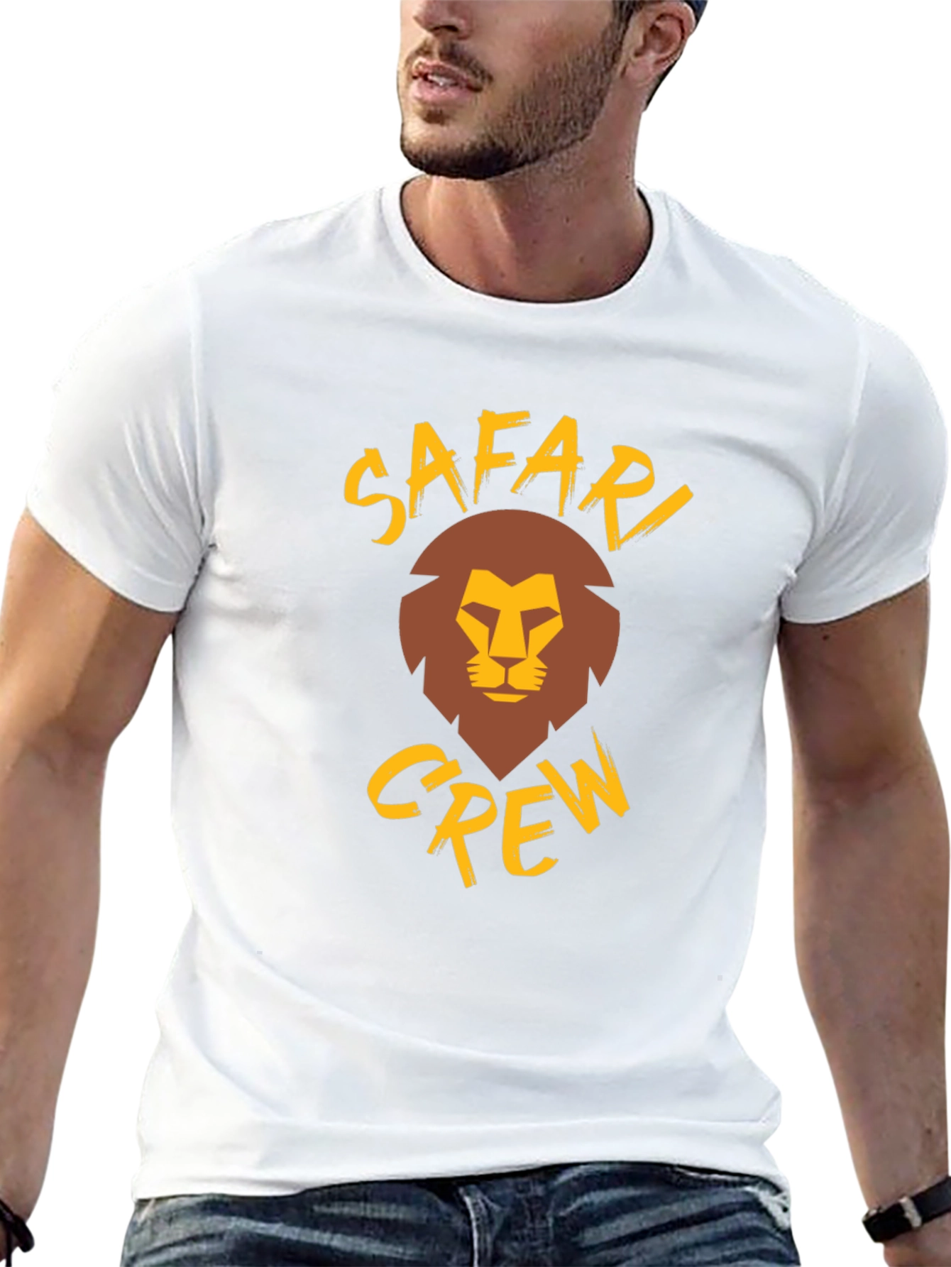 Safari Crew Graphic T-Shirt