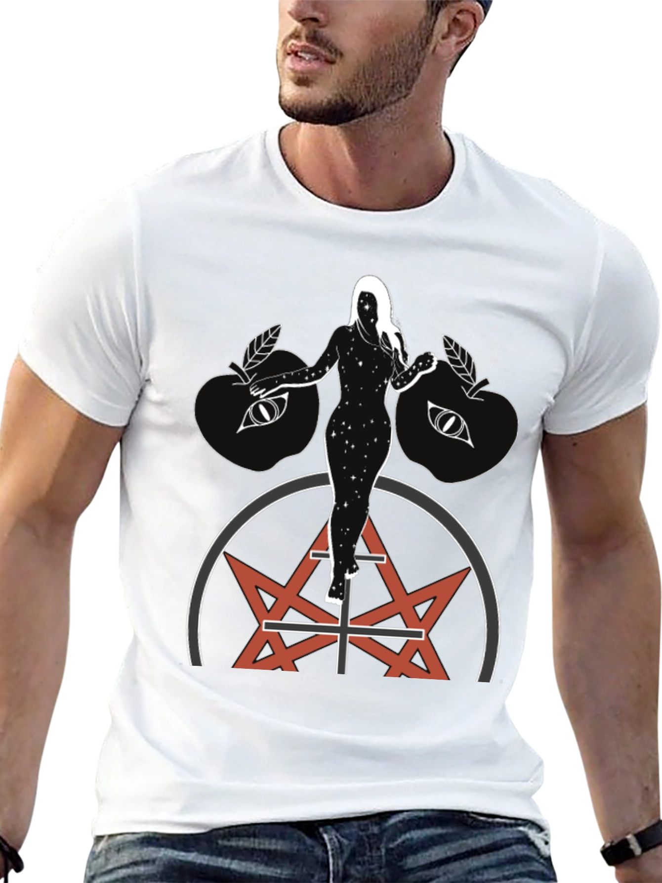 Occult Graphic Tee - Unisex Black T-Shirt