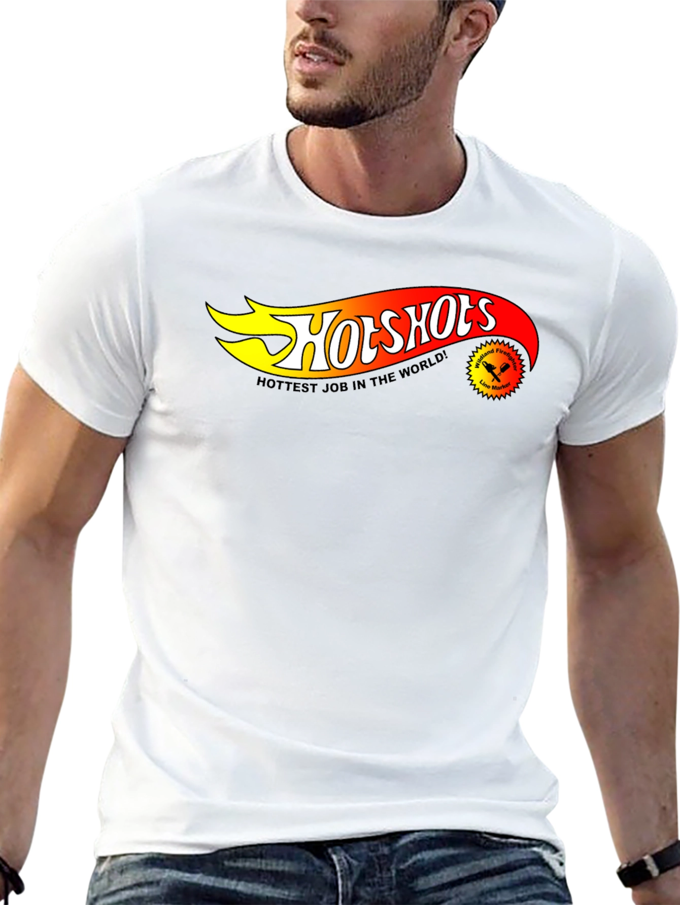 Hotshots Wildland Firefighter T-Shirt - Hottest Job