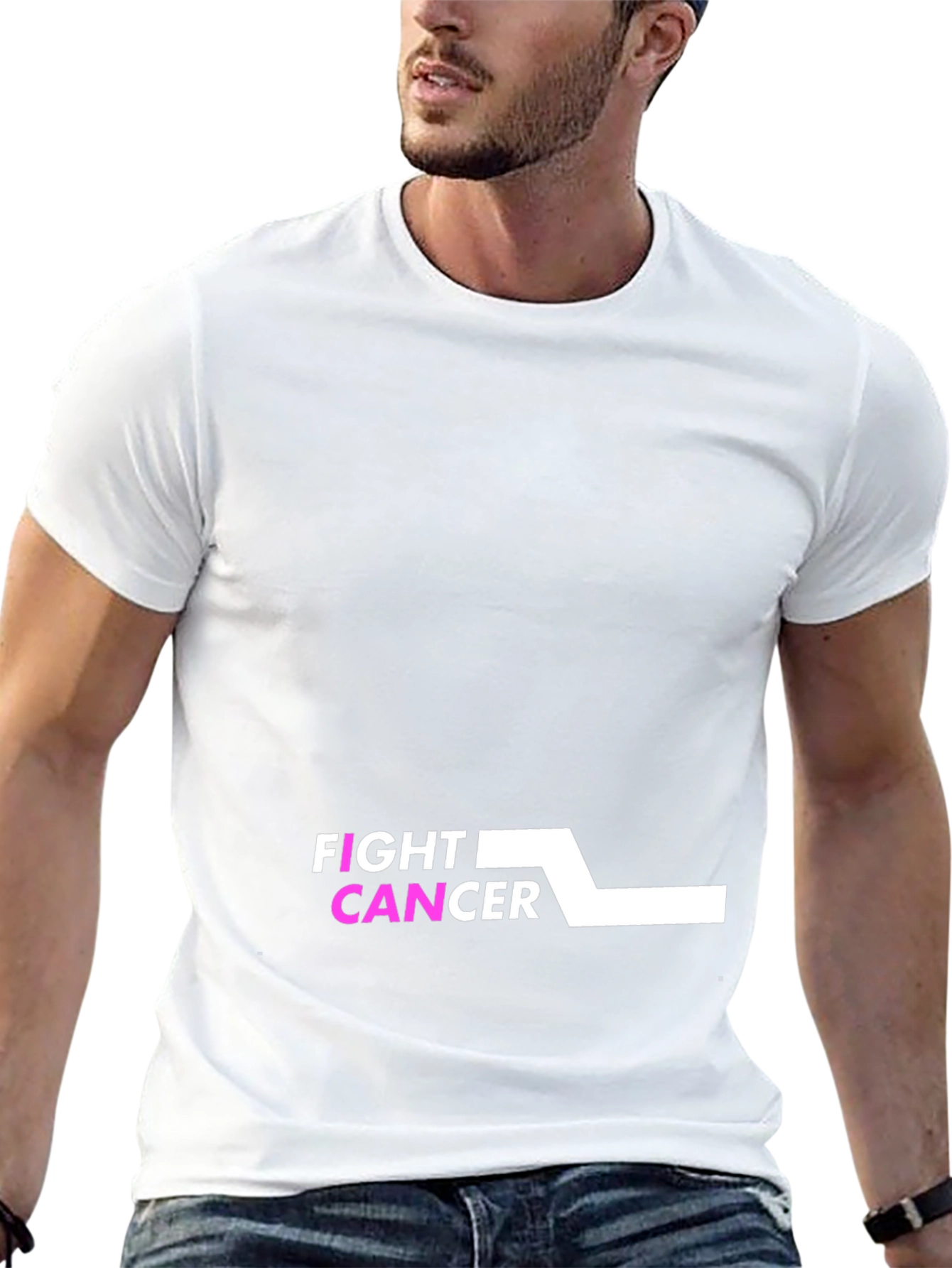 Fight Cancer Black Tee