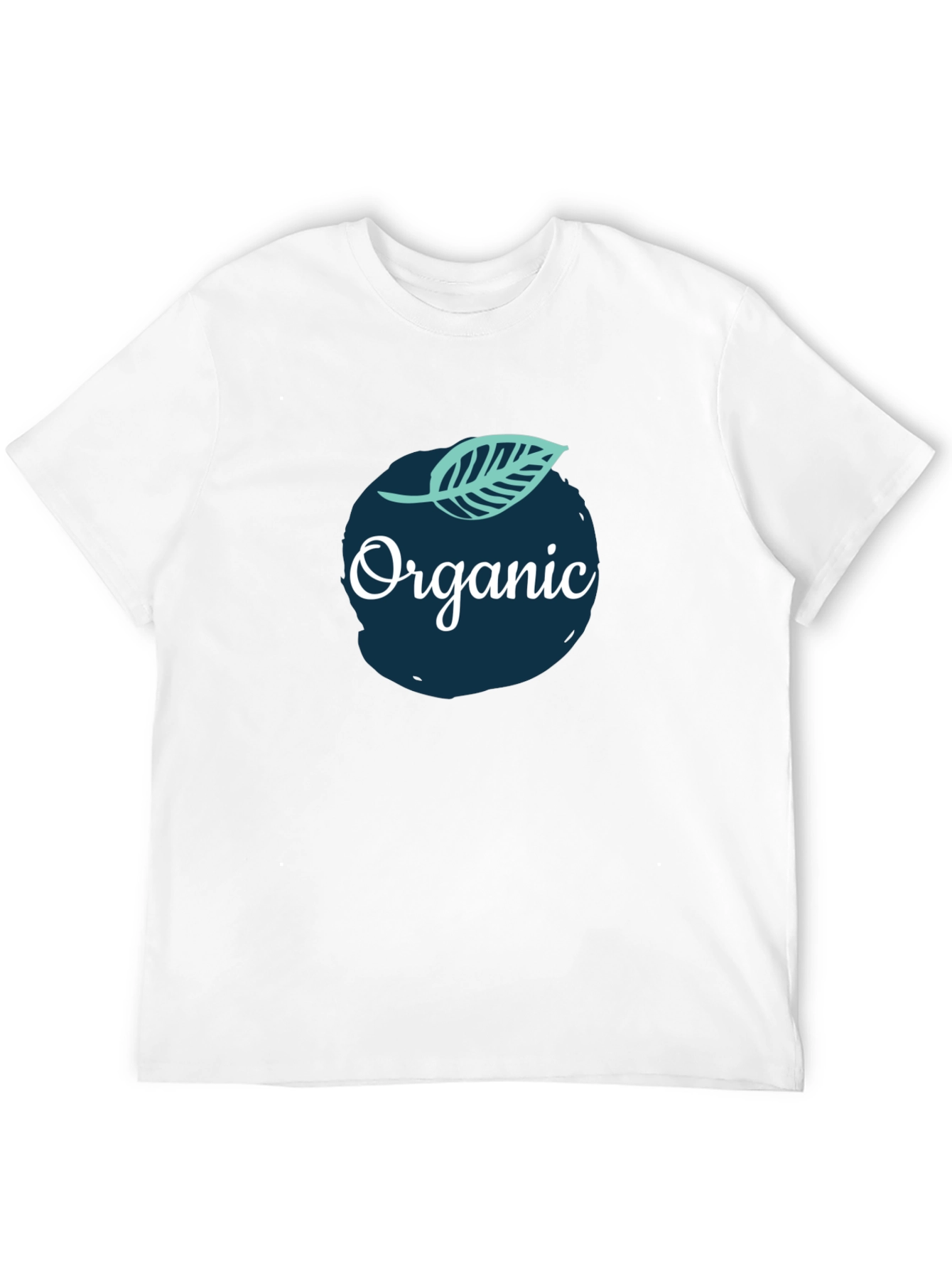 Organic Graphic Tee - Black Cotton T-Shirt