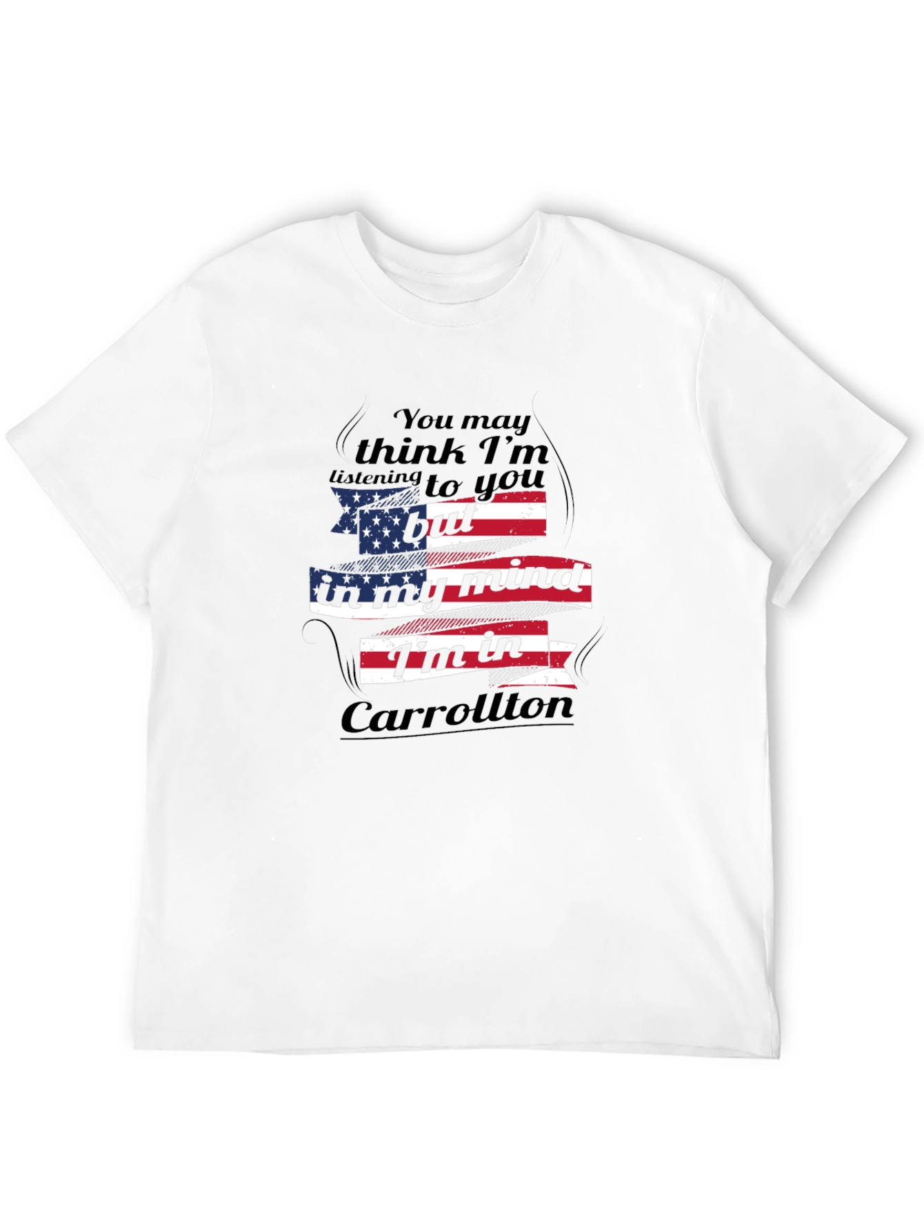 Carrollton Mind T-Shirt - USA Flag Design