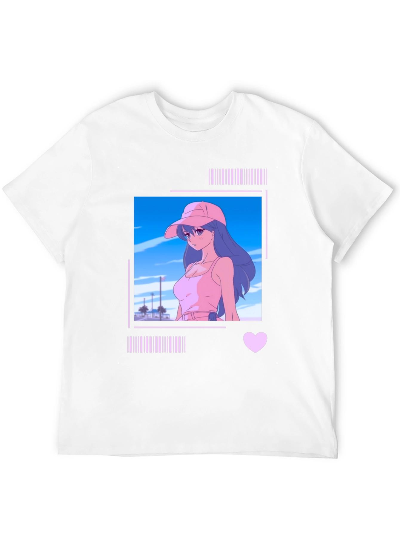 Anime Girl Graphic Tee - Trendy Unisex T-Shirt