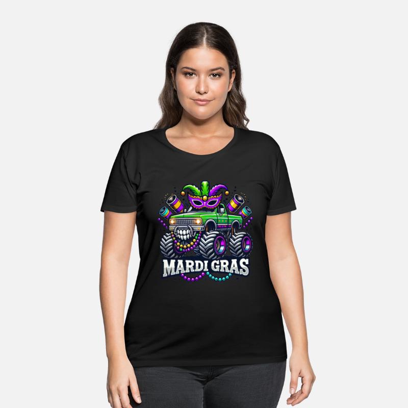 Mardi Gras Monster Truck Design