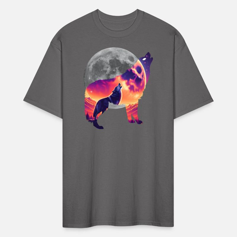 Mystic Wolf and The Moon