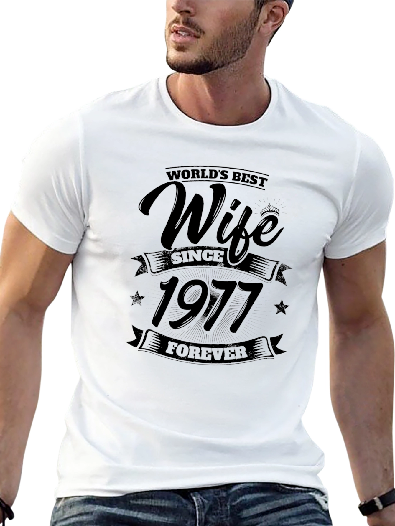 Worlds Best Wife Since 1977 T-Shirt