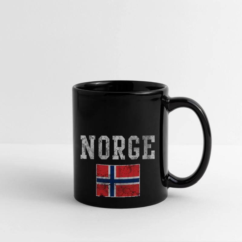 Norge Flag Norwegian Norway Distressed s