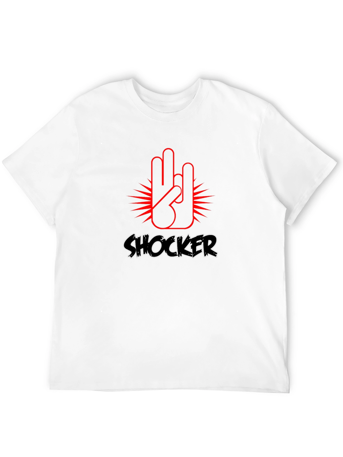 Shocker Hand Graphic Tee - Bold & Edgy Design