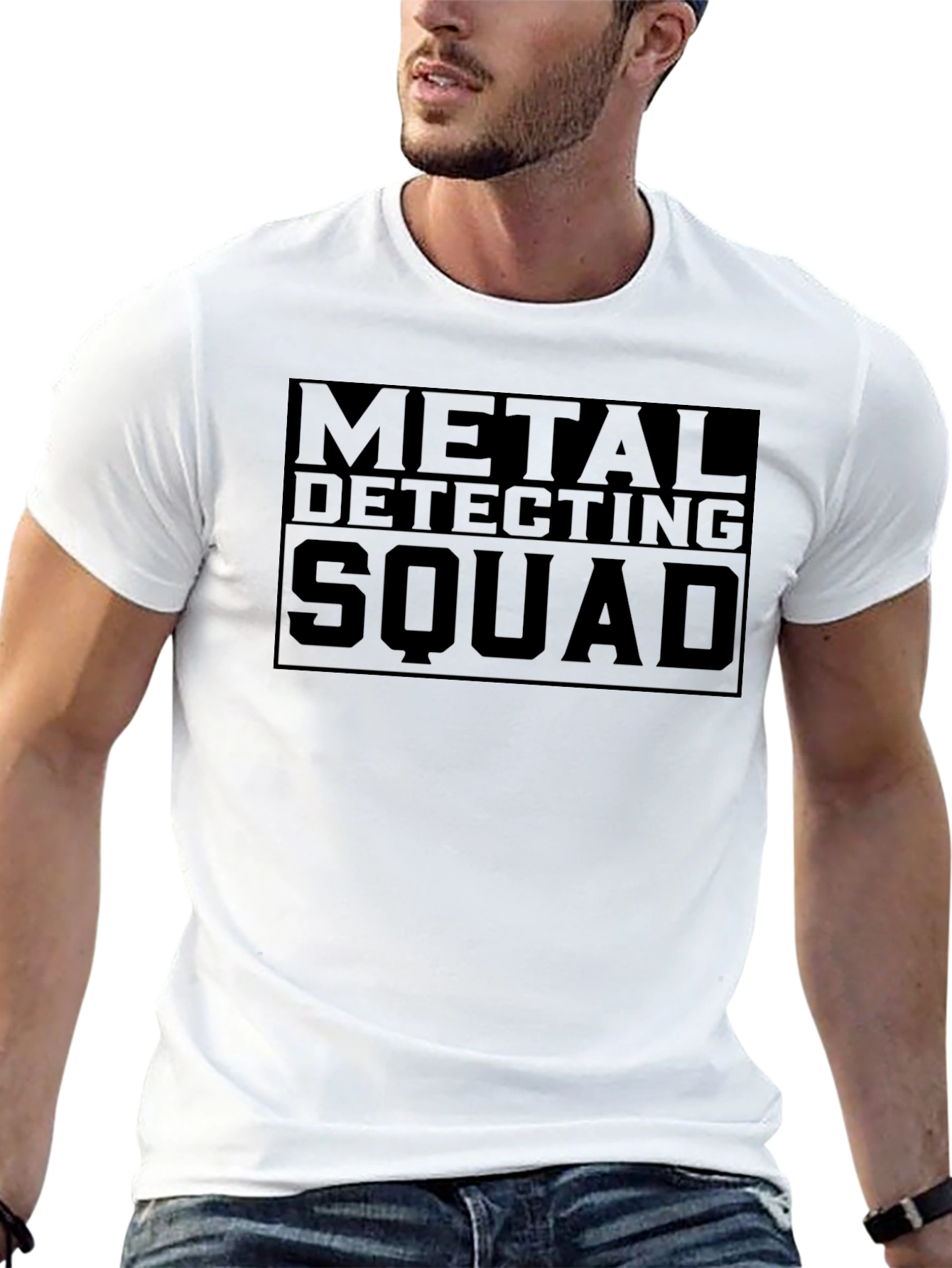 Metal Detecting Squad Black T-Shirt