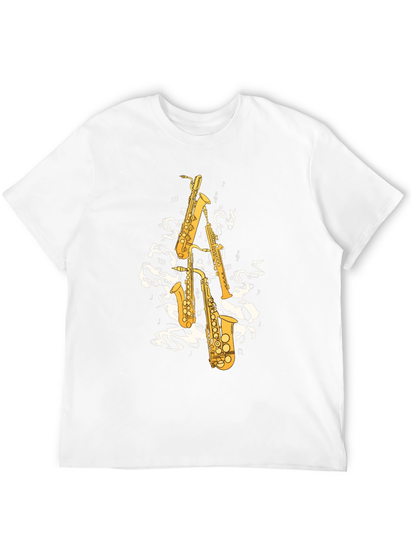 Saxophone Music Graphic T-Shirt