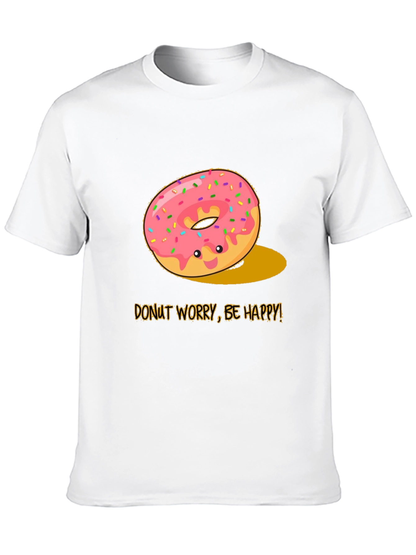 Donut Worry Be Happy Graphic Tee