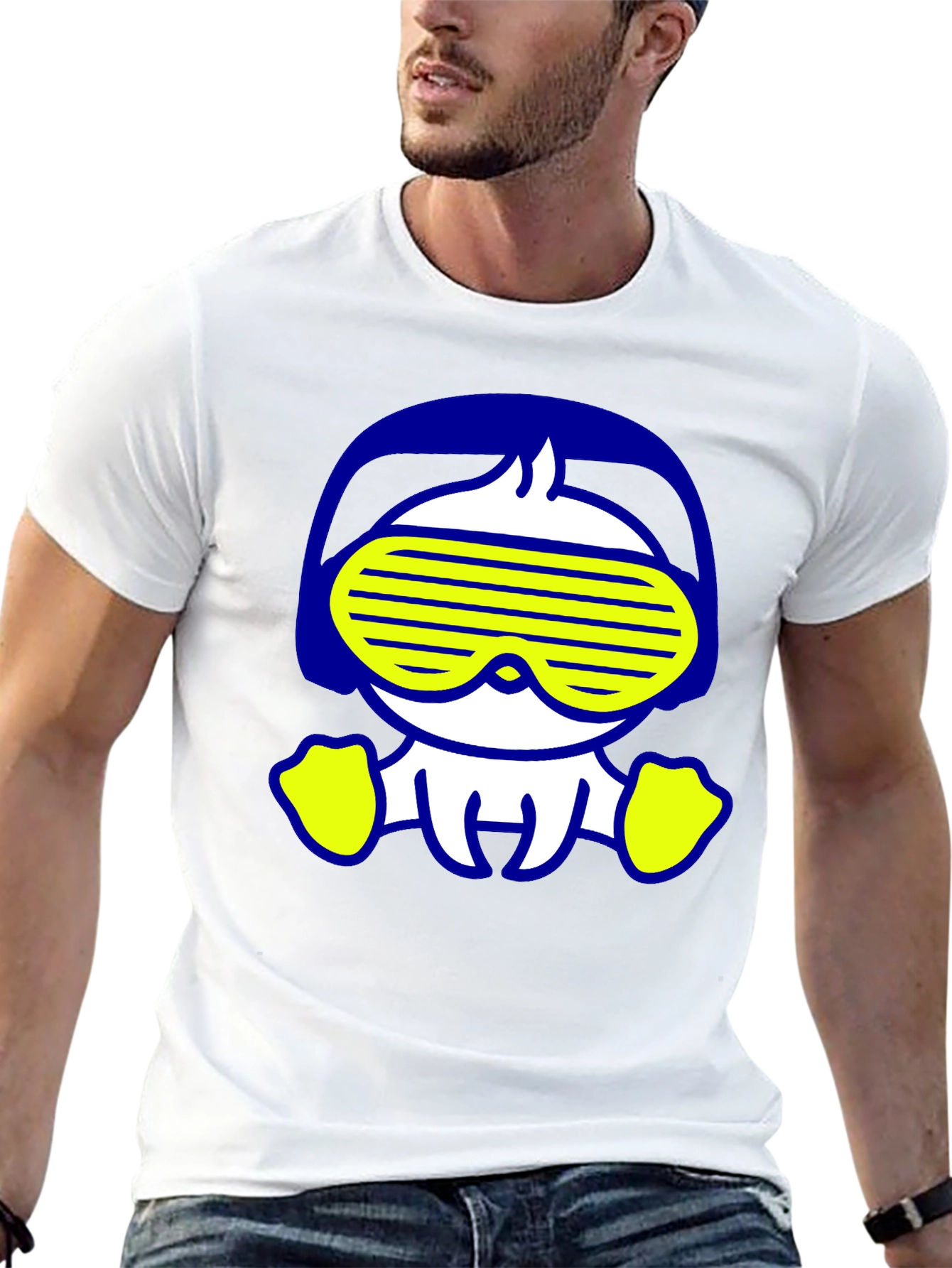 Retro Duck Rave T-Shirt - DJ Duckie Tee
