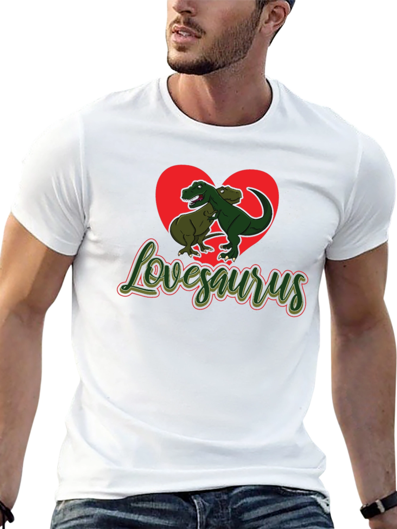 Lovesaurus T-Shirt - Dino Romance