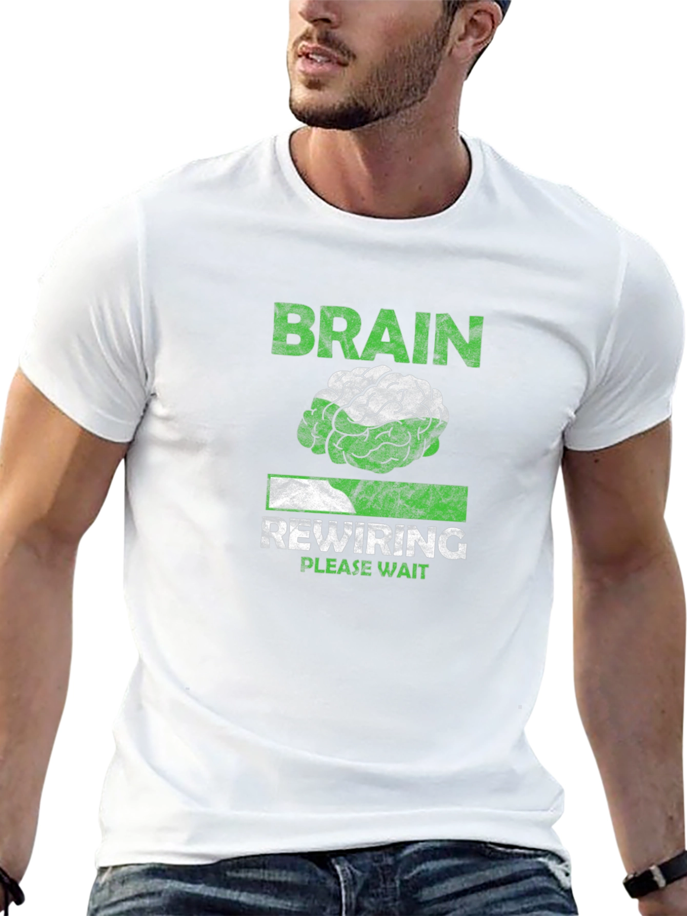 Brain Rewiring T-Shirt - Funny Mental Health Tee