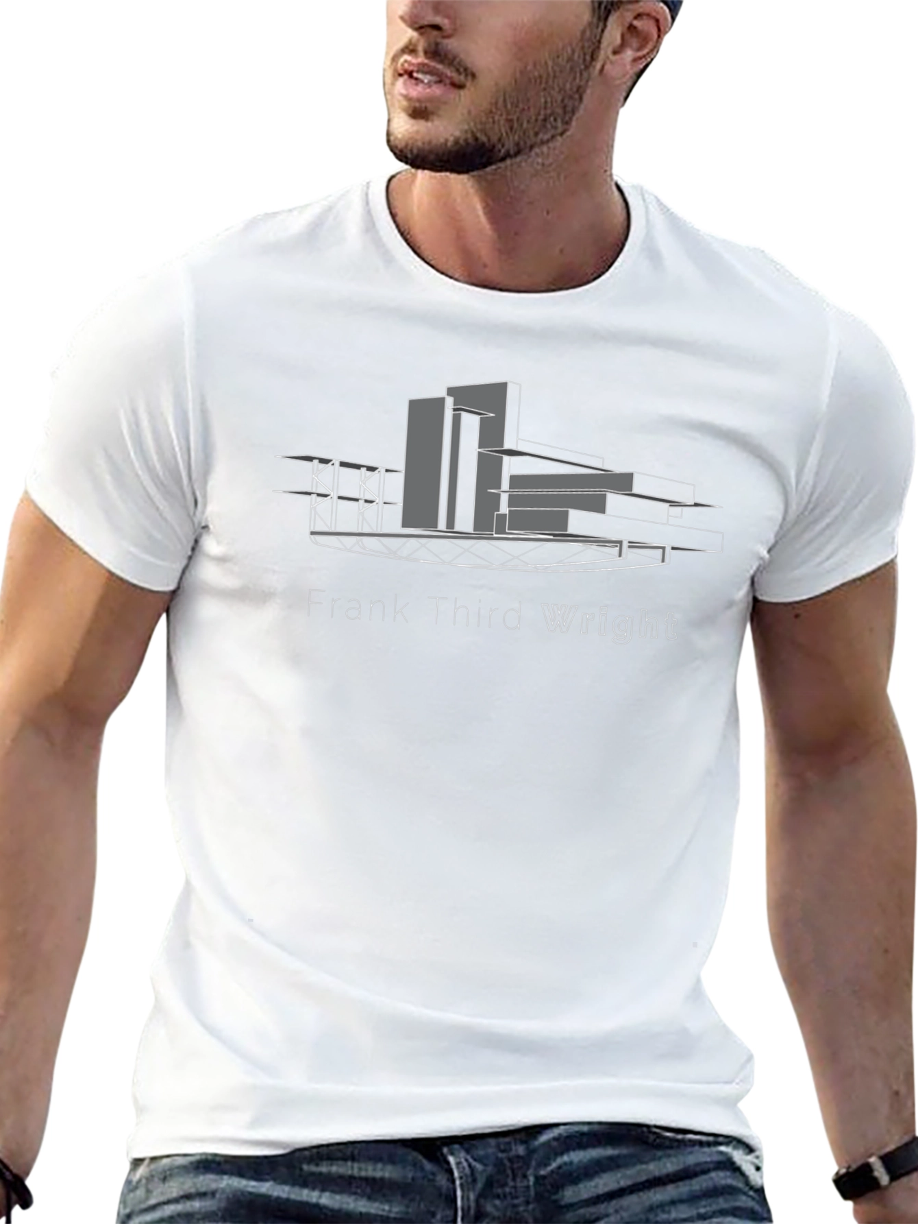 Frank Third Wright Graphic Tee