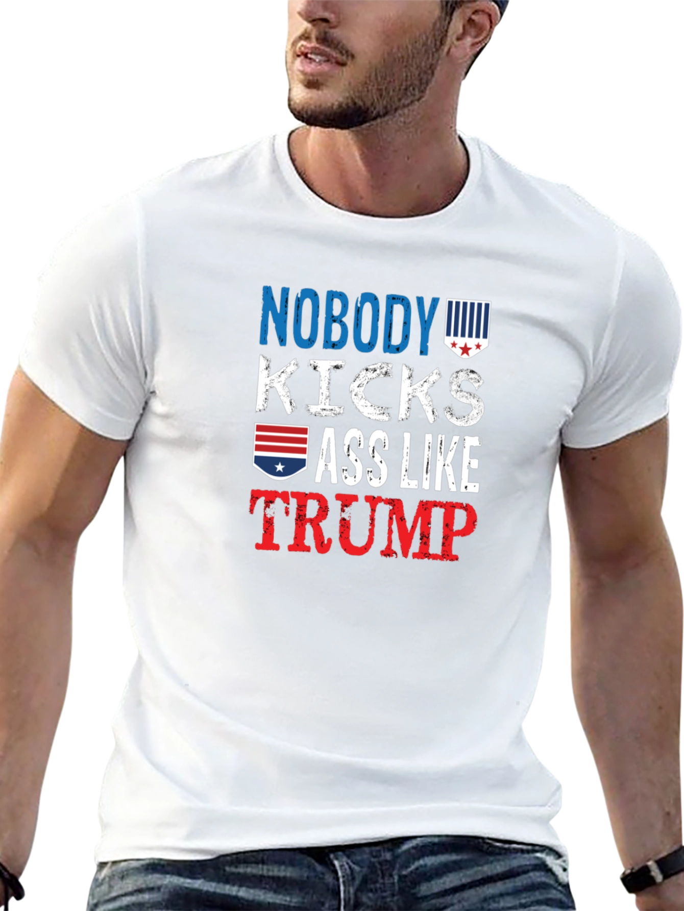 Nobody Kicks Ass Like Trump T-Shirt
