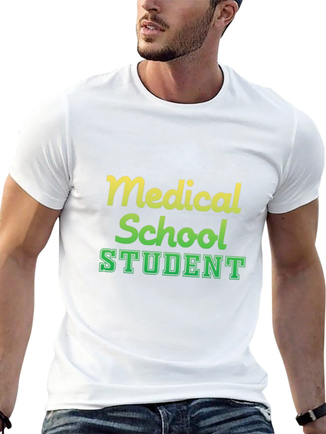 Medical School Student T-Shirt - Black