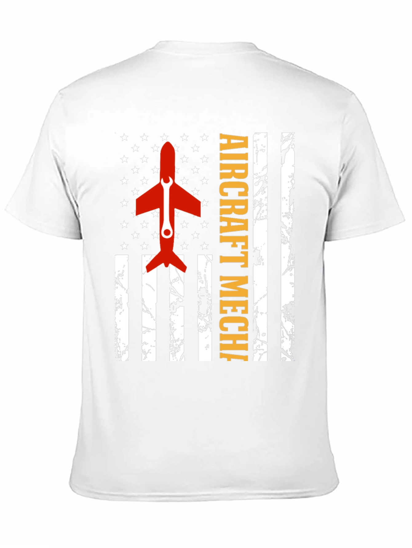 Aircraft Mechanic Flag T-Shirt