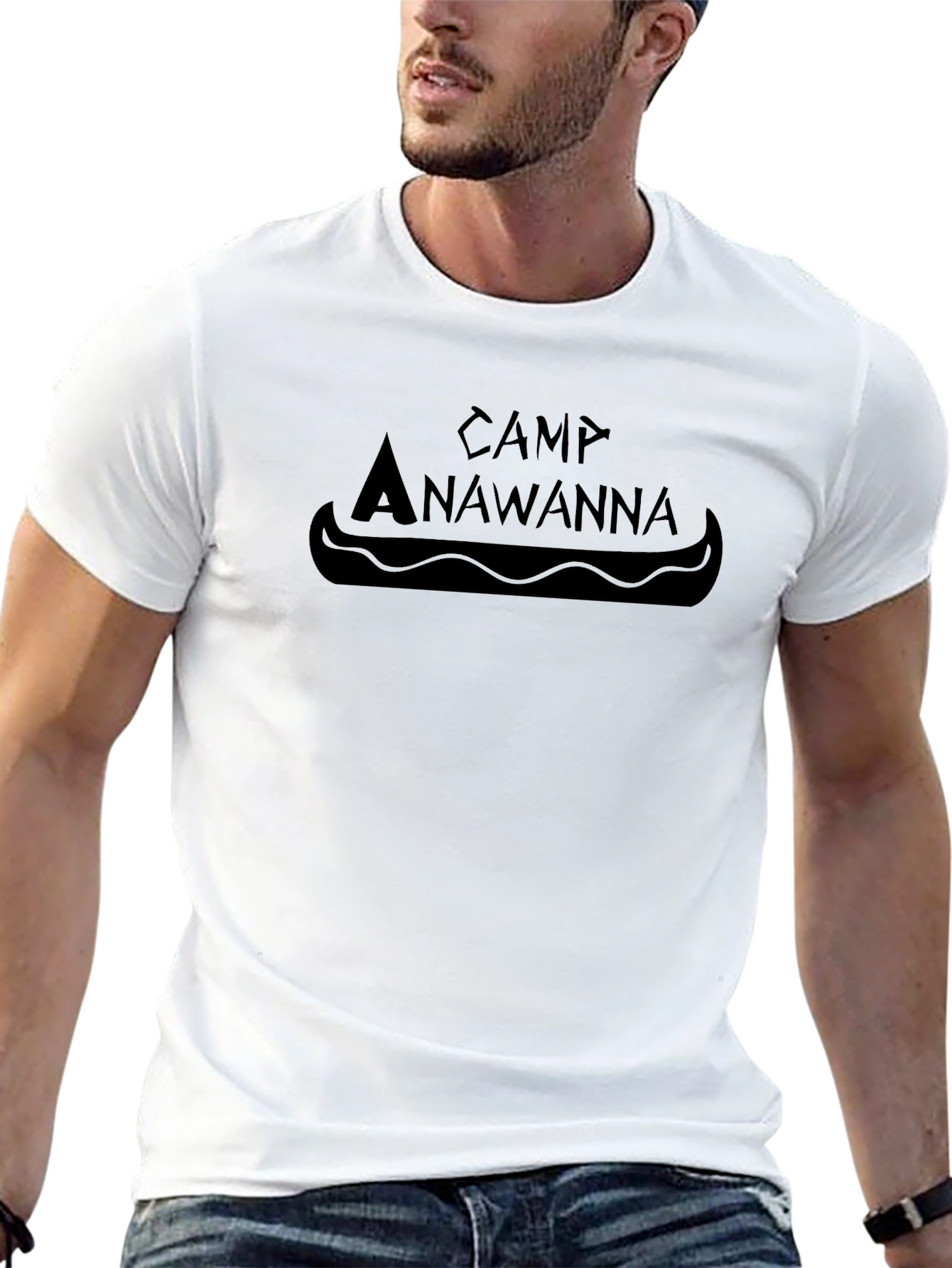 Camp Anawanna Graphic Tee - Classic Black T-Shirt