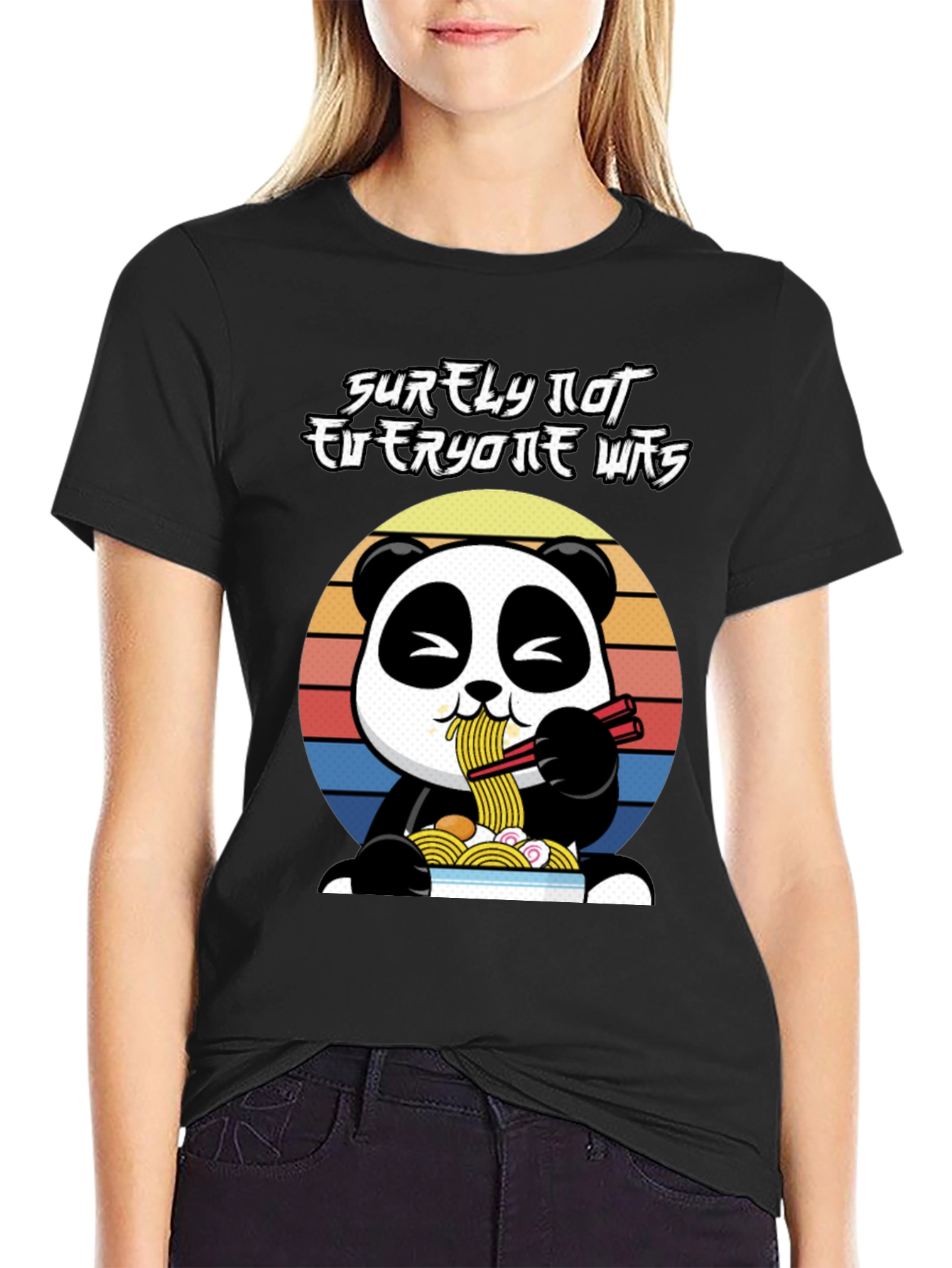 Panda Ramen T-Shirt - Funny Panda Lover Tee