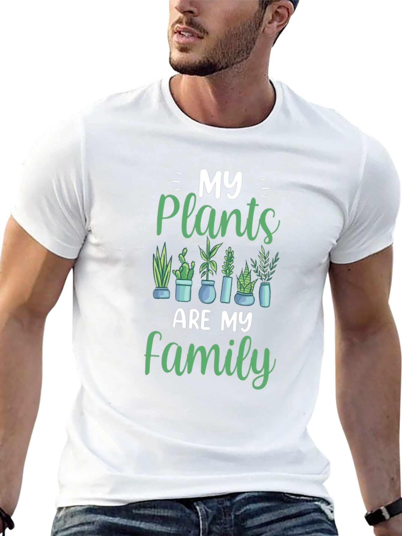 My Plants Are My Family T-Shirt