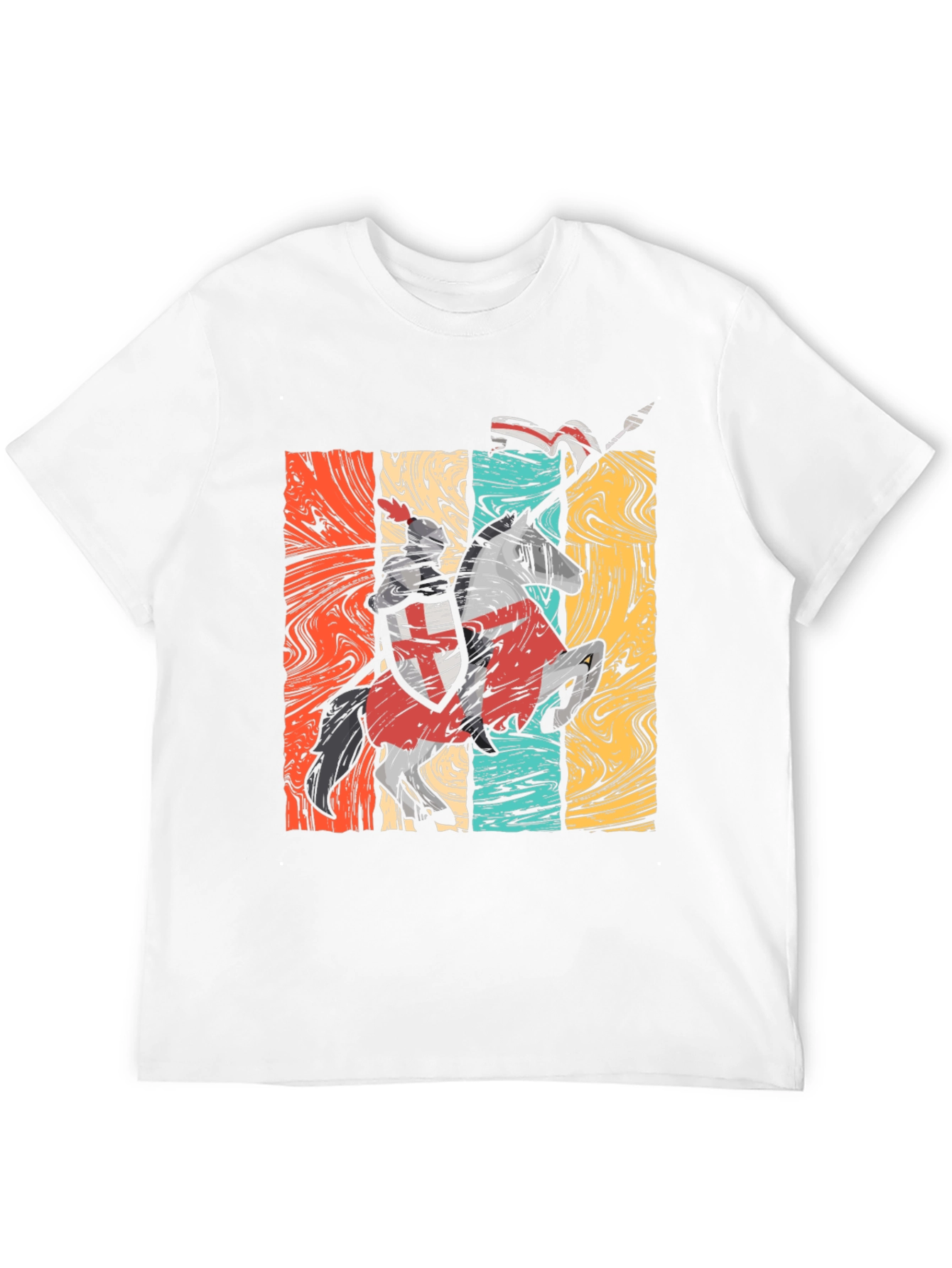 Retro Knight Templar T-Shirt