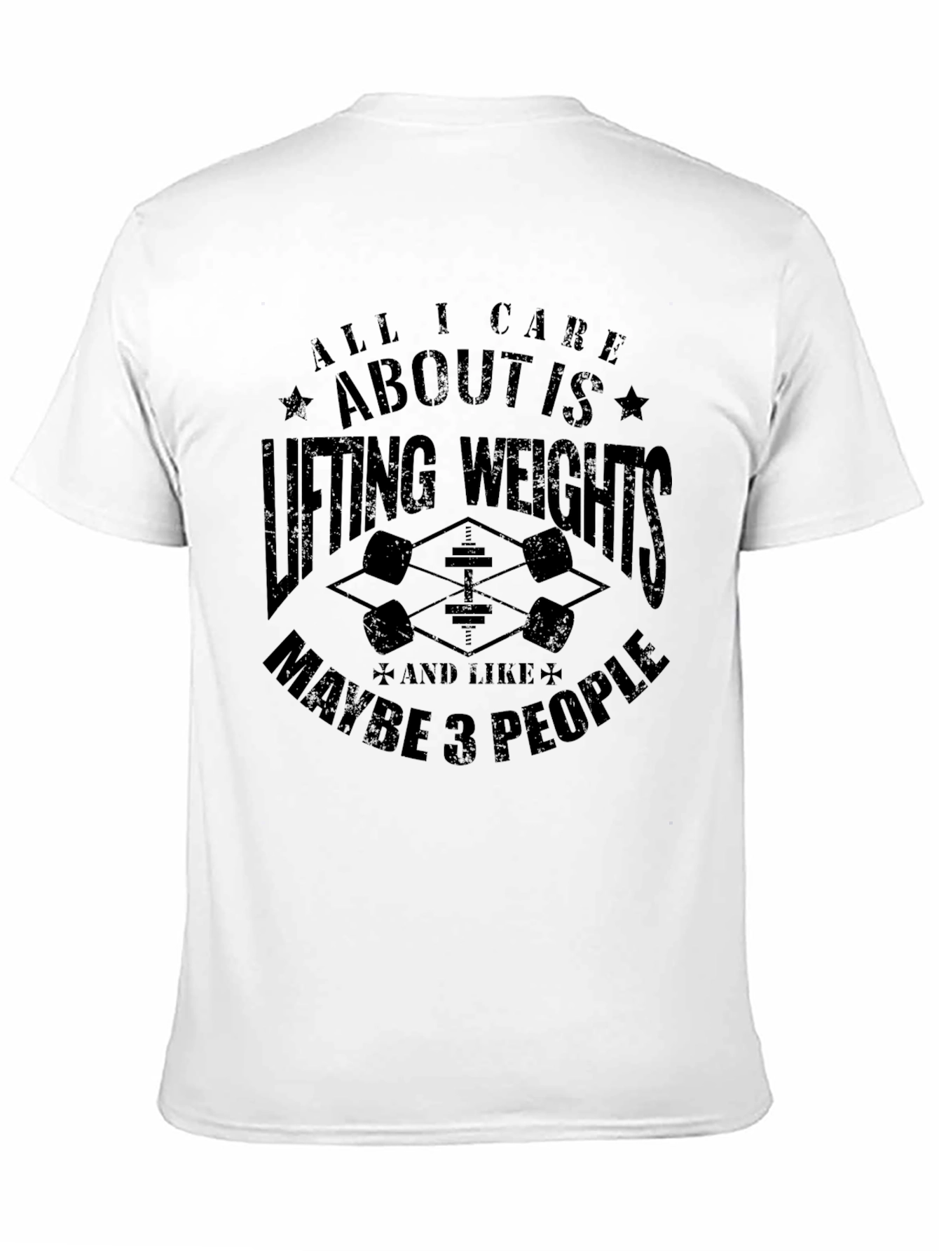 Lifting Weights Graphic T-Shirt - Gym & Fitness Apparel