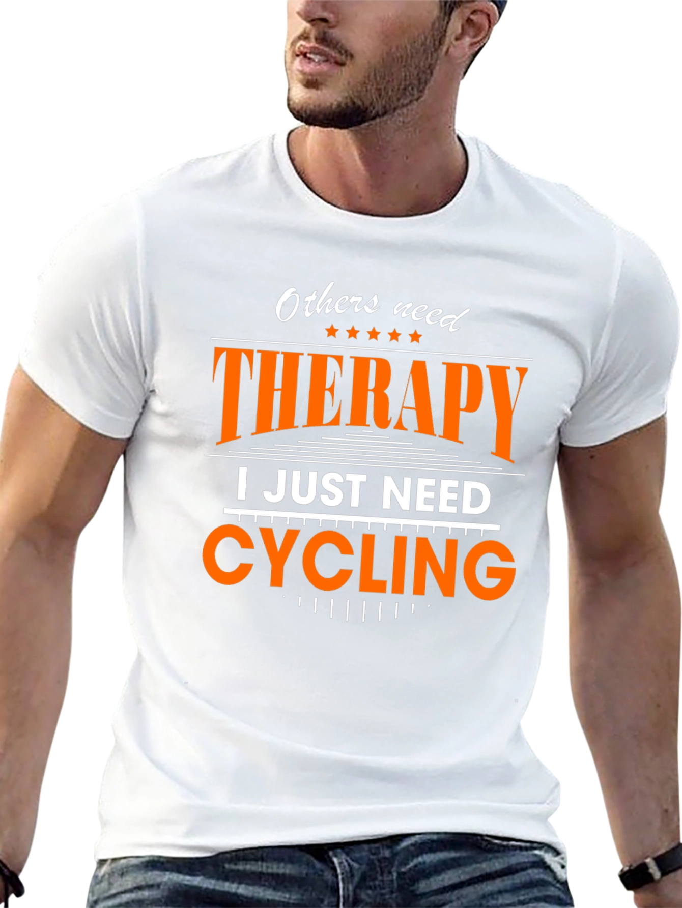 Cycling Therapy T-Shirt: Perfect for Bike Lovers