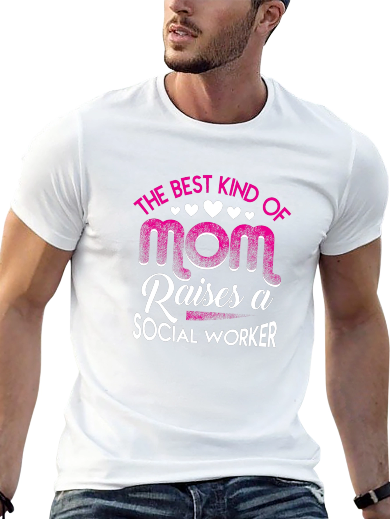 Best Mom Raises Social Worker T-Shirt