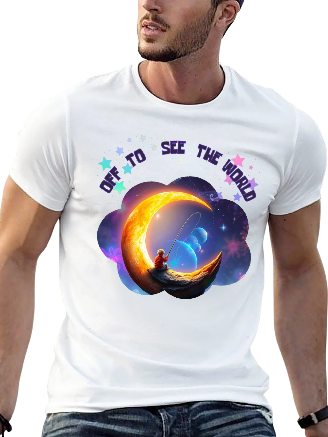Off To See The World Graphic T-Shirt