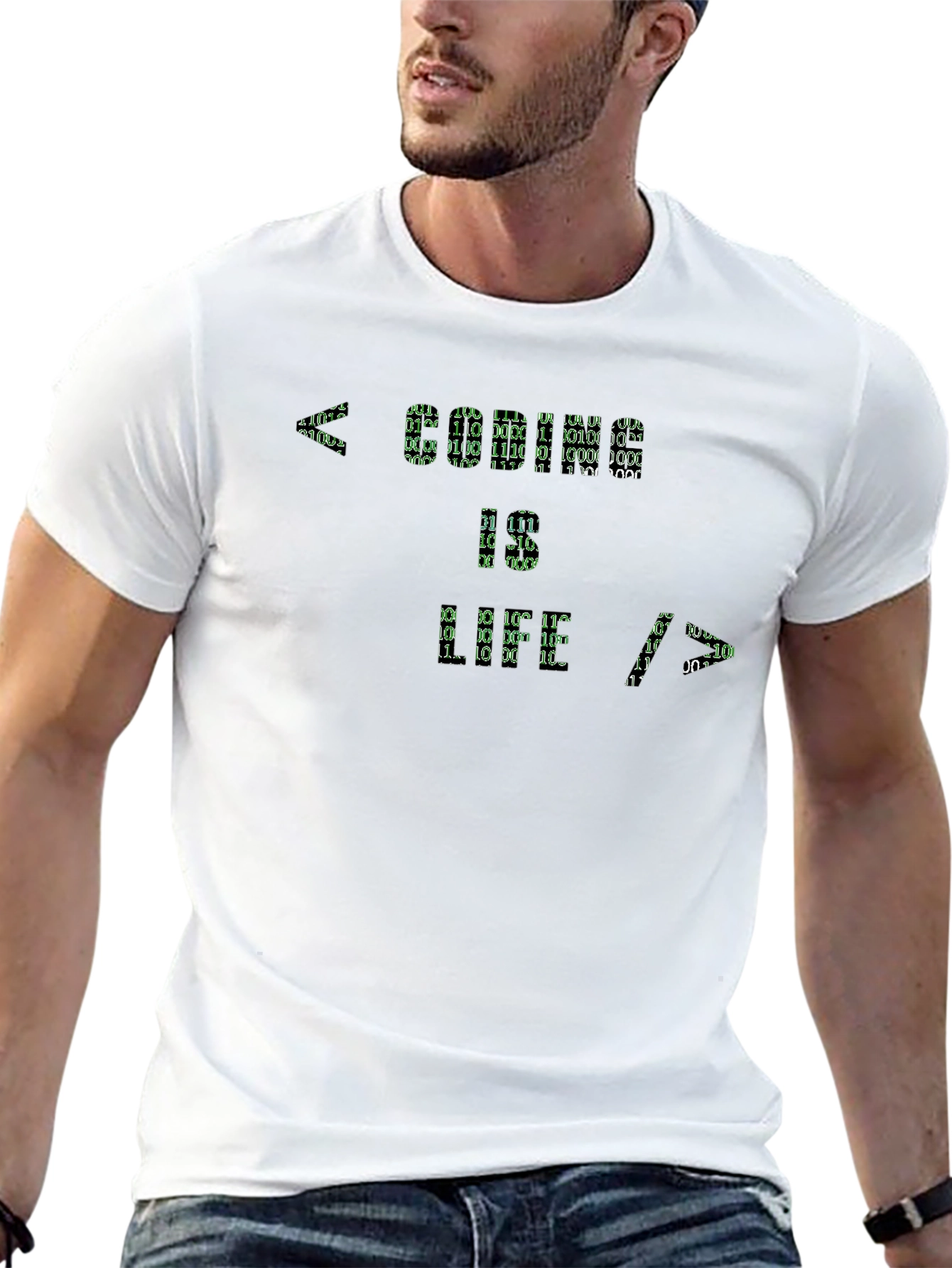 Retro Hacker T-Shirt - Coding Design