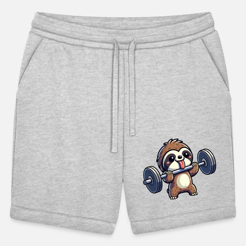 Sloth at Strength Training: Dumbbells & Bench