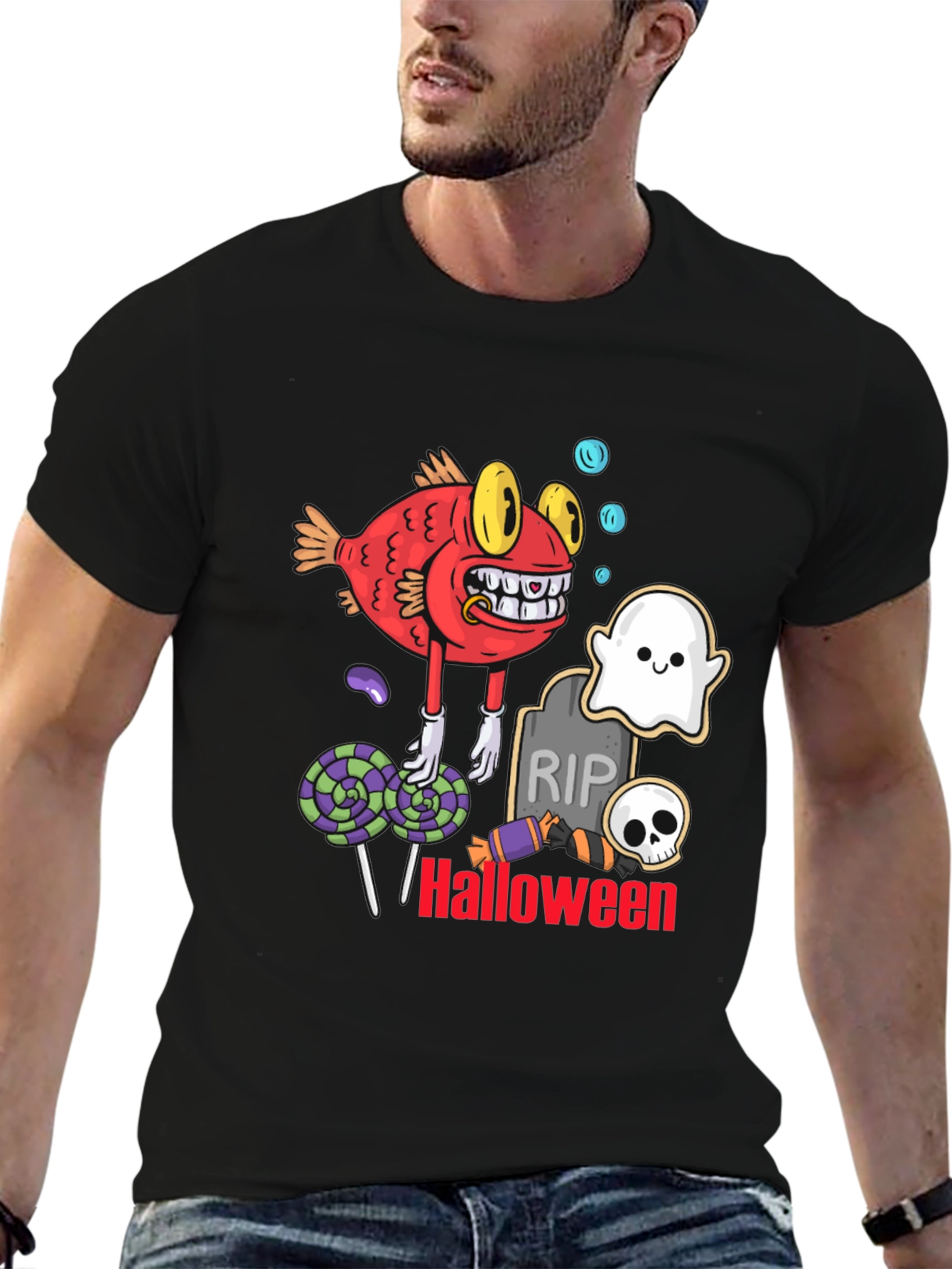 Halloween Fish T-Shirt