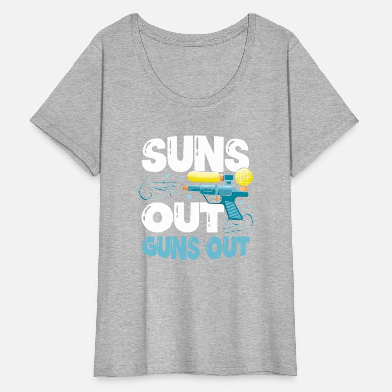 Suns Out Guns Out Water Gun Squirt Gun Squirter