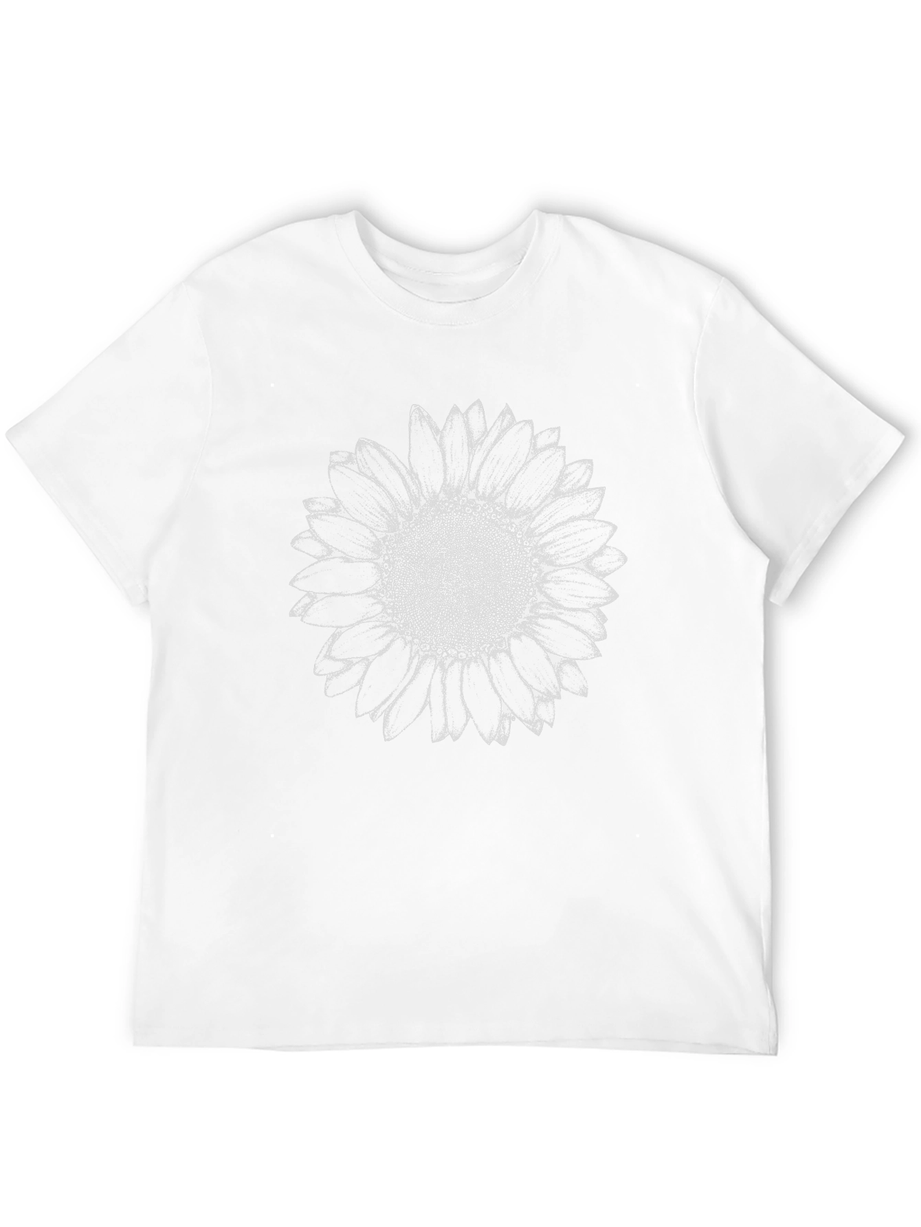 Sunflower Graphic Black T-Shirt