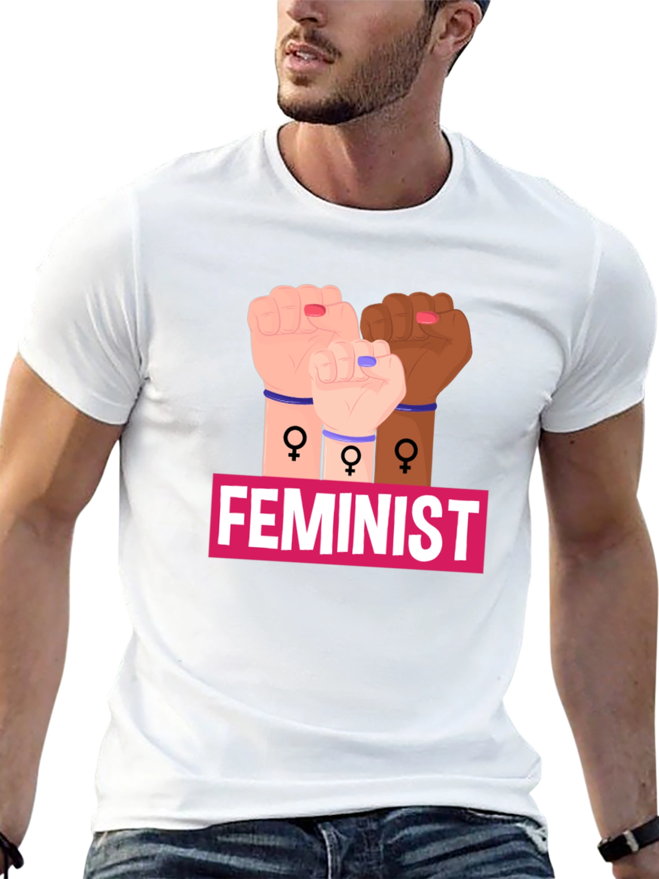 Feminist Fist Bump T-Shirt