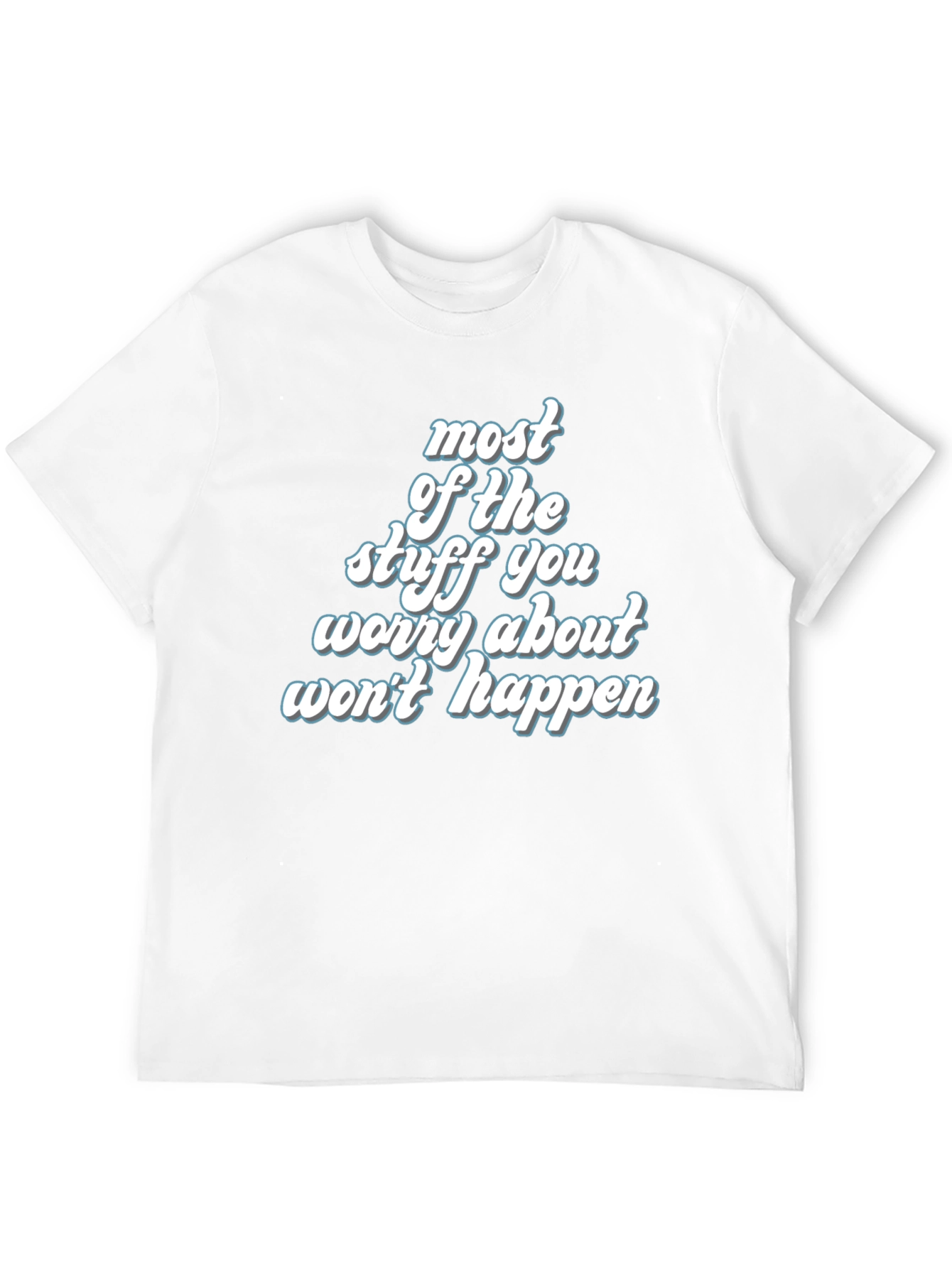 Worry Free T-Shirt - Inspirational Graphic Tee