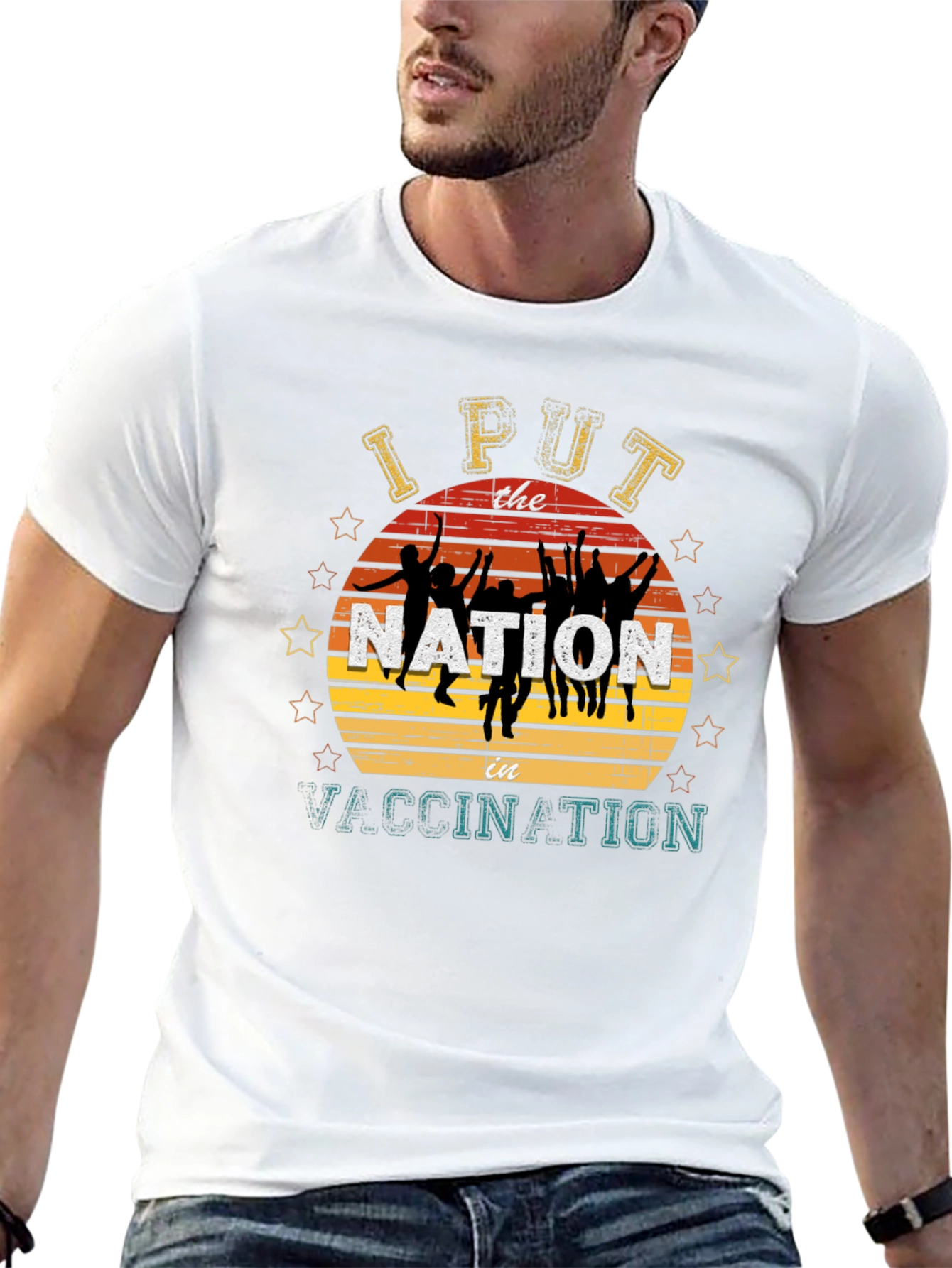 I Put The Nation In Vaccination T-Shirt