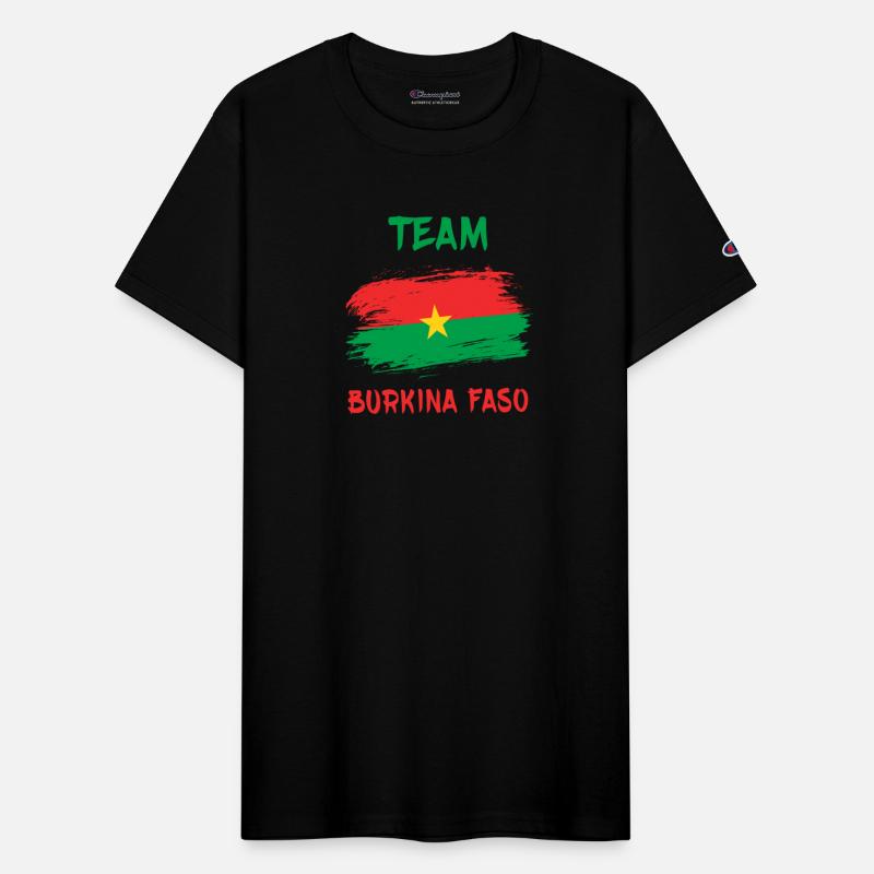 Team Burkina Faso flag design
